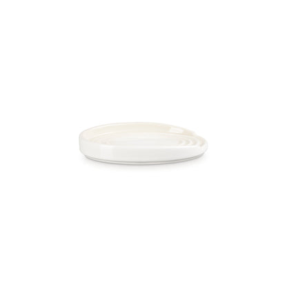 Le Creuset Oval Spoon Rest Meringue 15cm