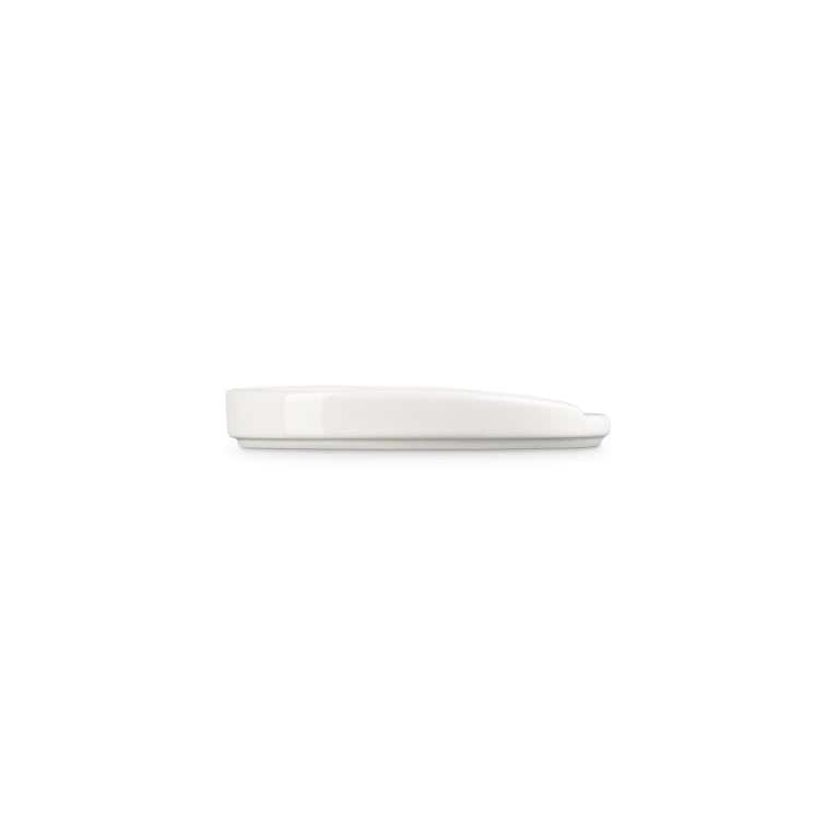 Le Creuset Oval Spoon Rest Meringue 15cm