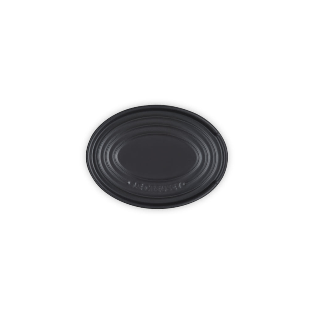 Le Creuset Oval Spoon Rest Satin Black