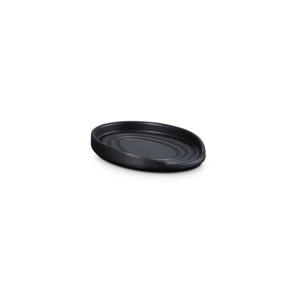 Le Creuset Oval Spoon Rest Satin Black
