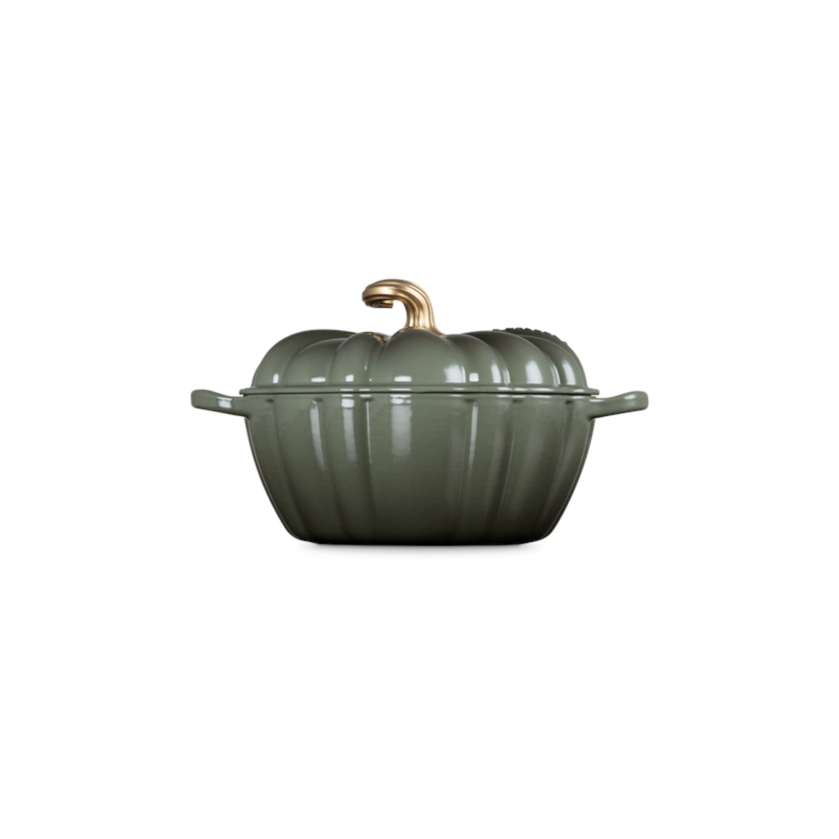 Le Creuset Harvest Cast Iron Pumpkin Casserole Thyme 24cm