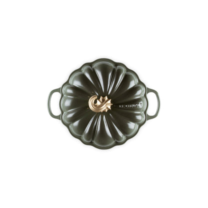 Le Creuset Harvest Cast Iron Pumpkin Casserole Thyme 24cm