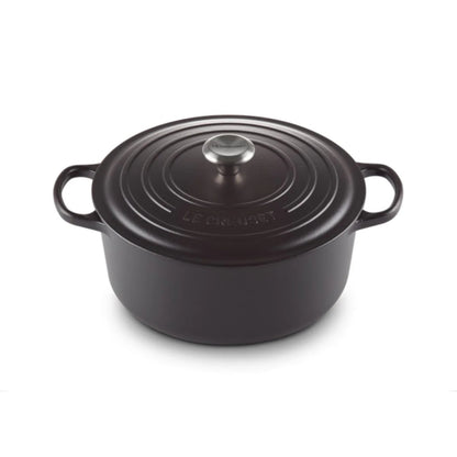 Le Creuset Signature Round French Oven Satin Black 28cm (6.7L)