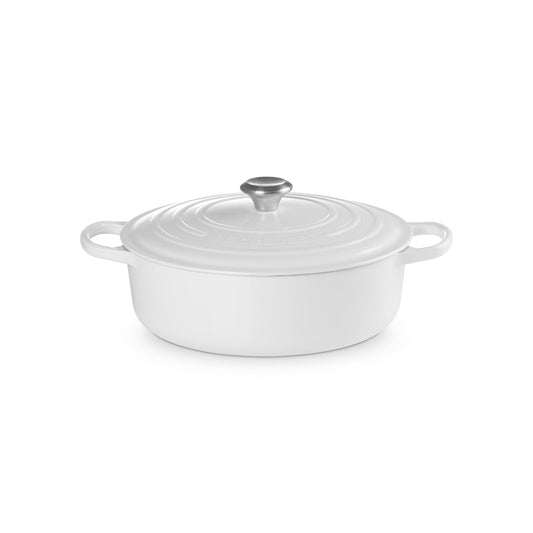 Le Creuset Signature Risotto Pot White 30cm