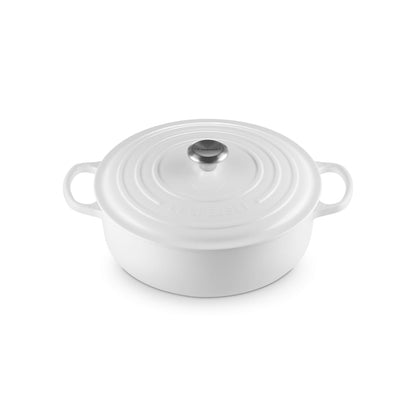 Le Creuset Signature Risotto Pot White 30cm
