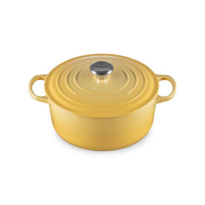 Le Creuset Signature Round Casserole Camomile 26cm