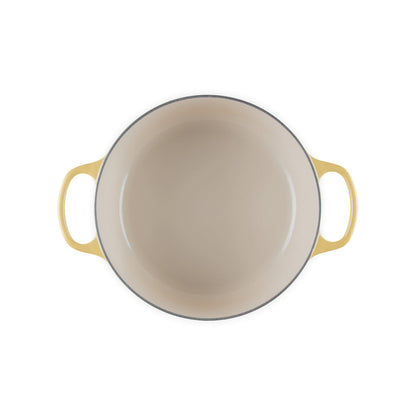 Le Creuset Signature Round Casserole Camomile 26cm