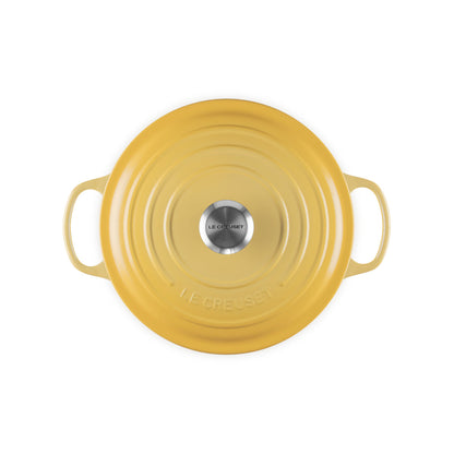 Le Creuset Signature Round Casserole Camomile 26cm