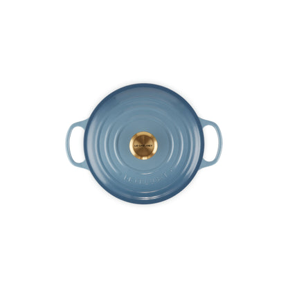 Le Creuset Signature Round Casserole Chambray 24cm (4.2L)