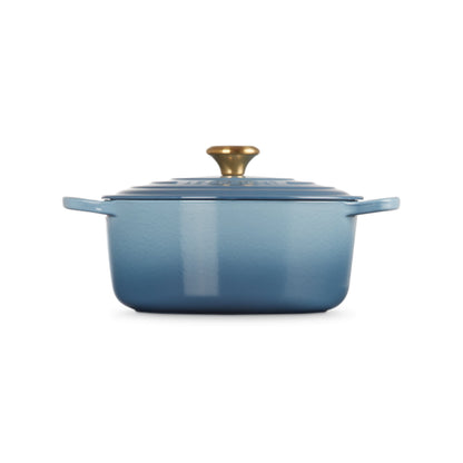 Le Creuset Signature Round Casserole Chambray 26cm