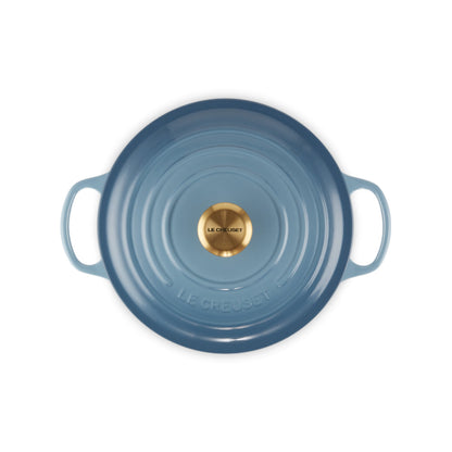 Le Creuset Signature Round Casserole Chambray 26cm