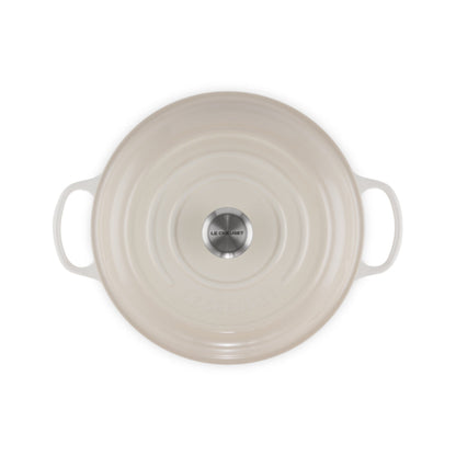 Le Creuset Signature Shallow Casserole Meringue 30cm (3.5L)