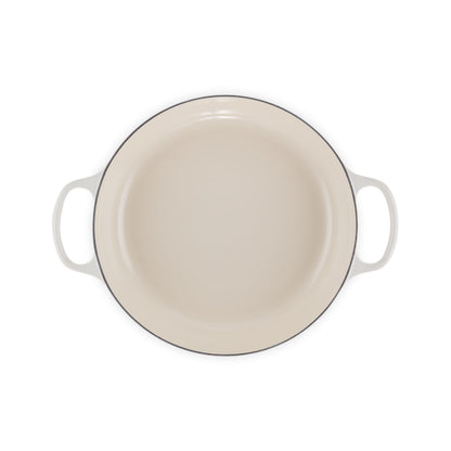 Le Creuset Signature Shallow Casserole Meringue 30cm (3.5L)