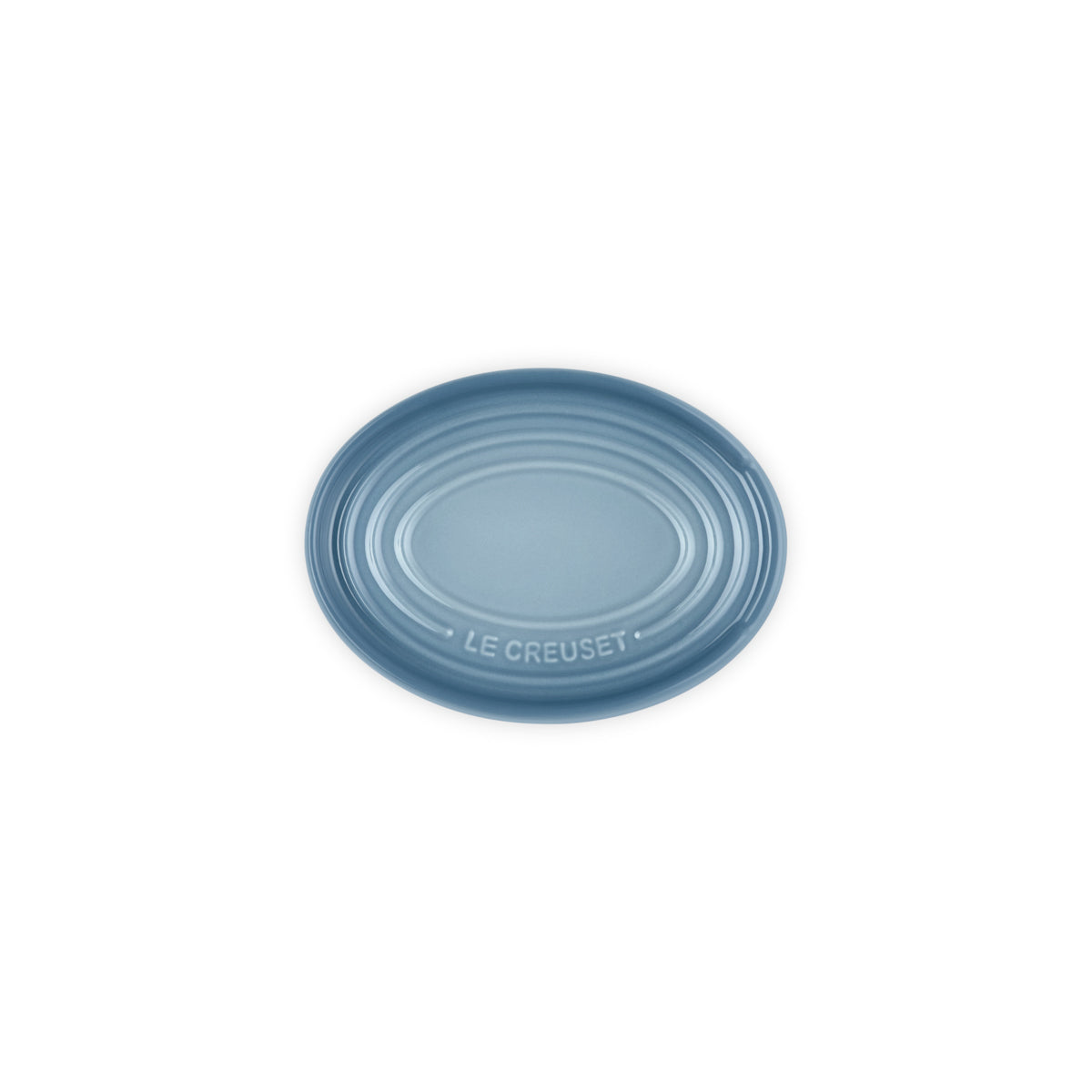 Le Creuset Stoneware Oval Spoon Rest Chambray