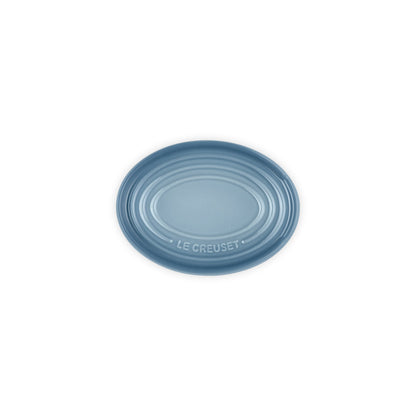 Le Creuset Stoneware Oval Spoon Rest Chambray