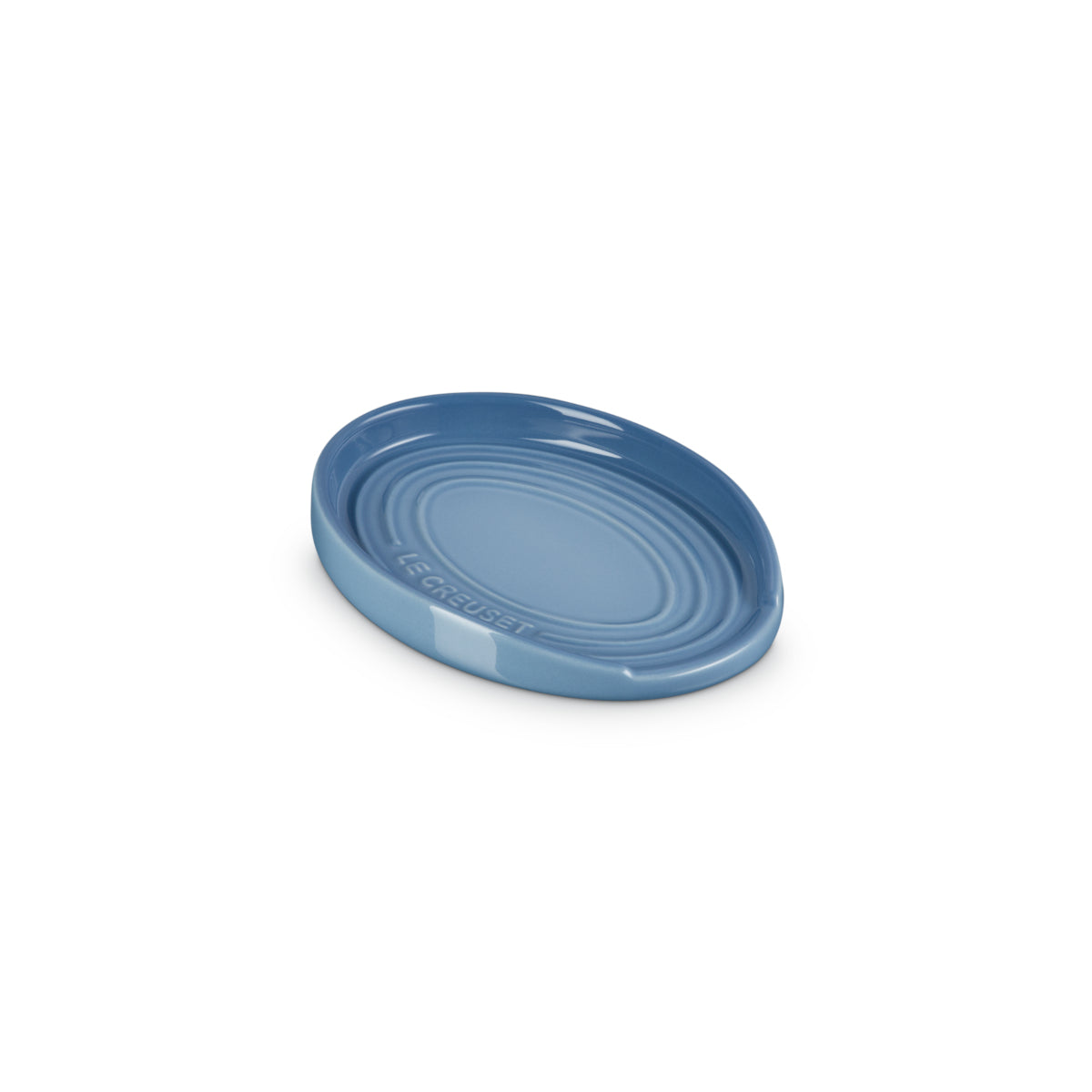 Le Creuset Stoneware Oval Spoon Rest Chambray