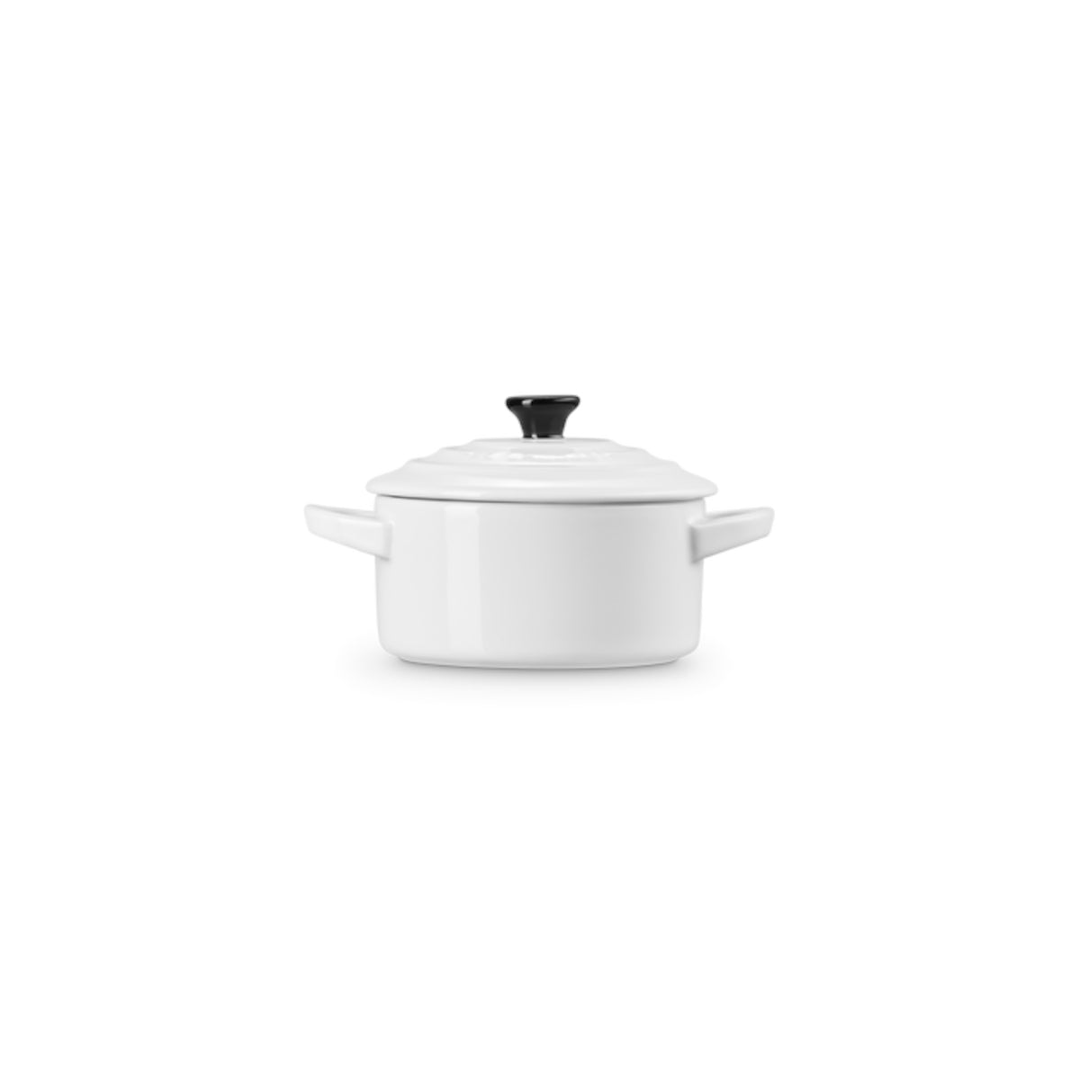 Le Creuset Stoneware Mini Cocotte White 10cm