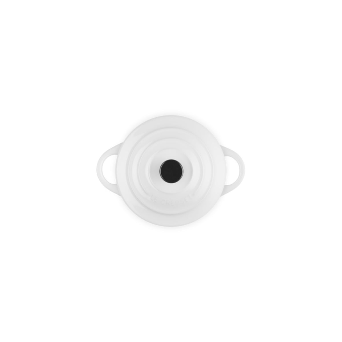 Le Creuset Stoneware Mini Cocotte White 10cm