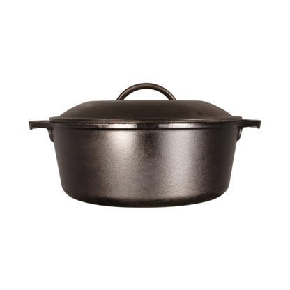 Lodge Cast Iron Dutch Oven With Loop Handles 4.7L