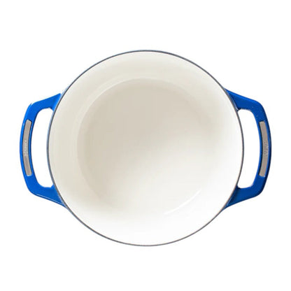 Lodge USA Enamel Round Casserole Blue 5.6L