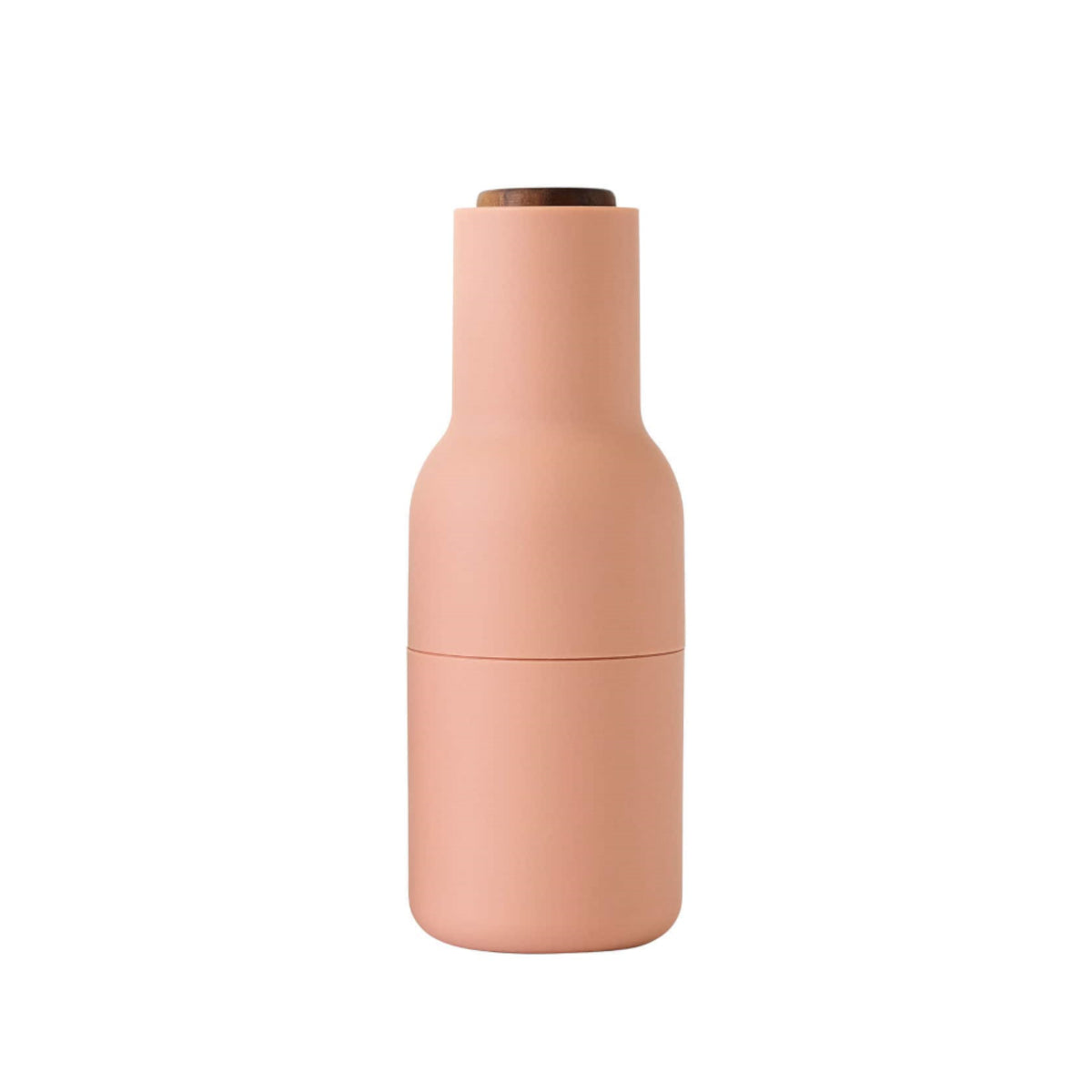 Audo 2 Pack Bottle Grinders with Walnut Top Nude & Walnut