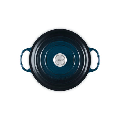 Le Creuset Signature Round Casserole Nuit 26cm (5.3L)