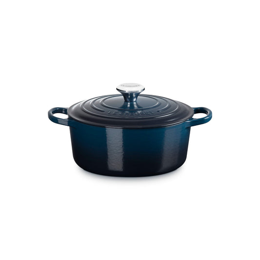 Le Creuset Signature Round Casserole Nuit 24cm (4.2L)