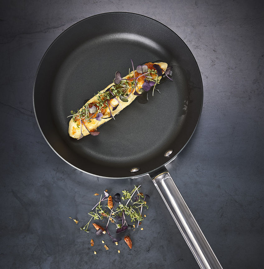 Scanpan Black Iron Carbon Steel Frypan 22cm