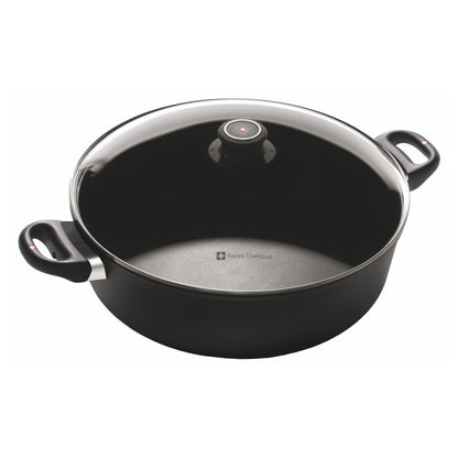 Swiss Diamond XD Classic Induction Braiser with Lid 32cm (4.5L)