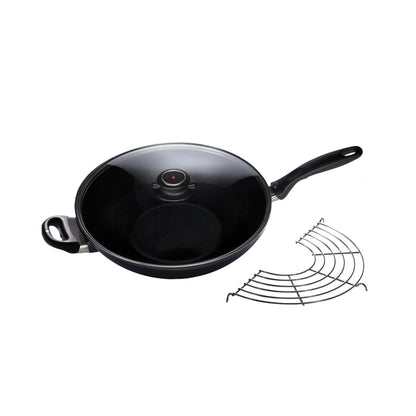 Swiss Diamond XD Classic Induction Wok With Lid 32cm