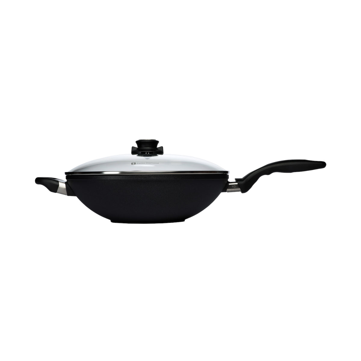 Swiss Diamond XD Classic Induction Wok With Lid 32cm