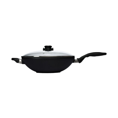 Swiss Diamond XD Classic Induction Wok With Lid 32cm