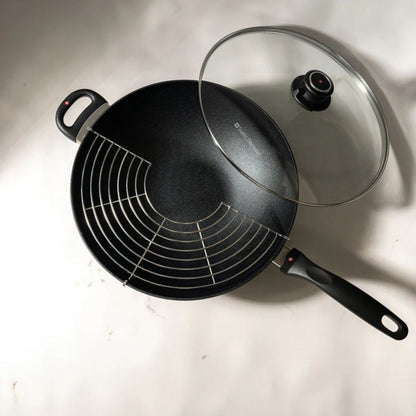 Swiss Diamond XD Classic Wok With Lid 32cm