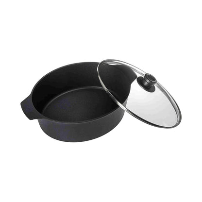 Woll Diamond Lite Induction Oval Roaster with Lid 31cm (6L)