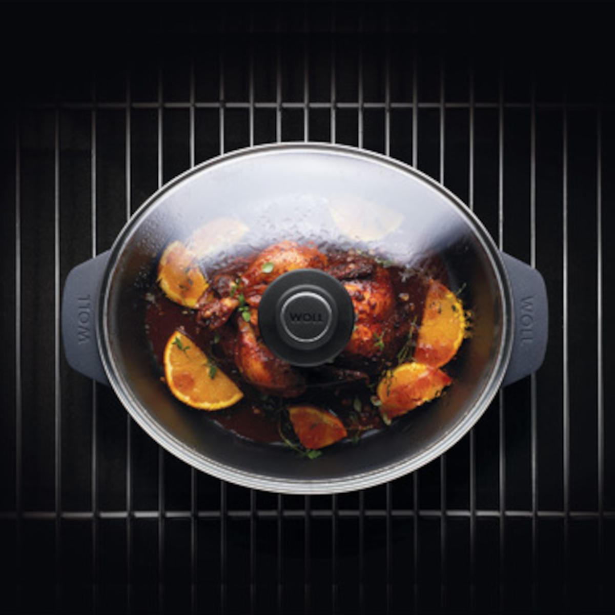 Woll Diamond Lite Induction Oval Roaster with Lid 31cm (6L)