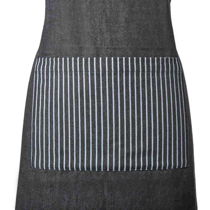 Academy Denim Apron Black