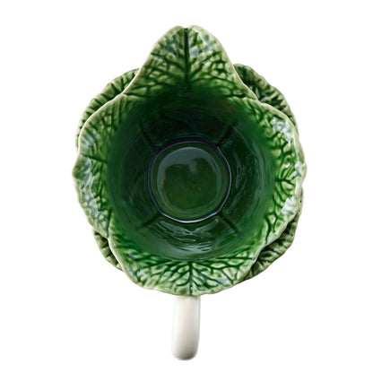 Bordallo Pinheiro Cabbage Jug  Green 1.5L