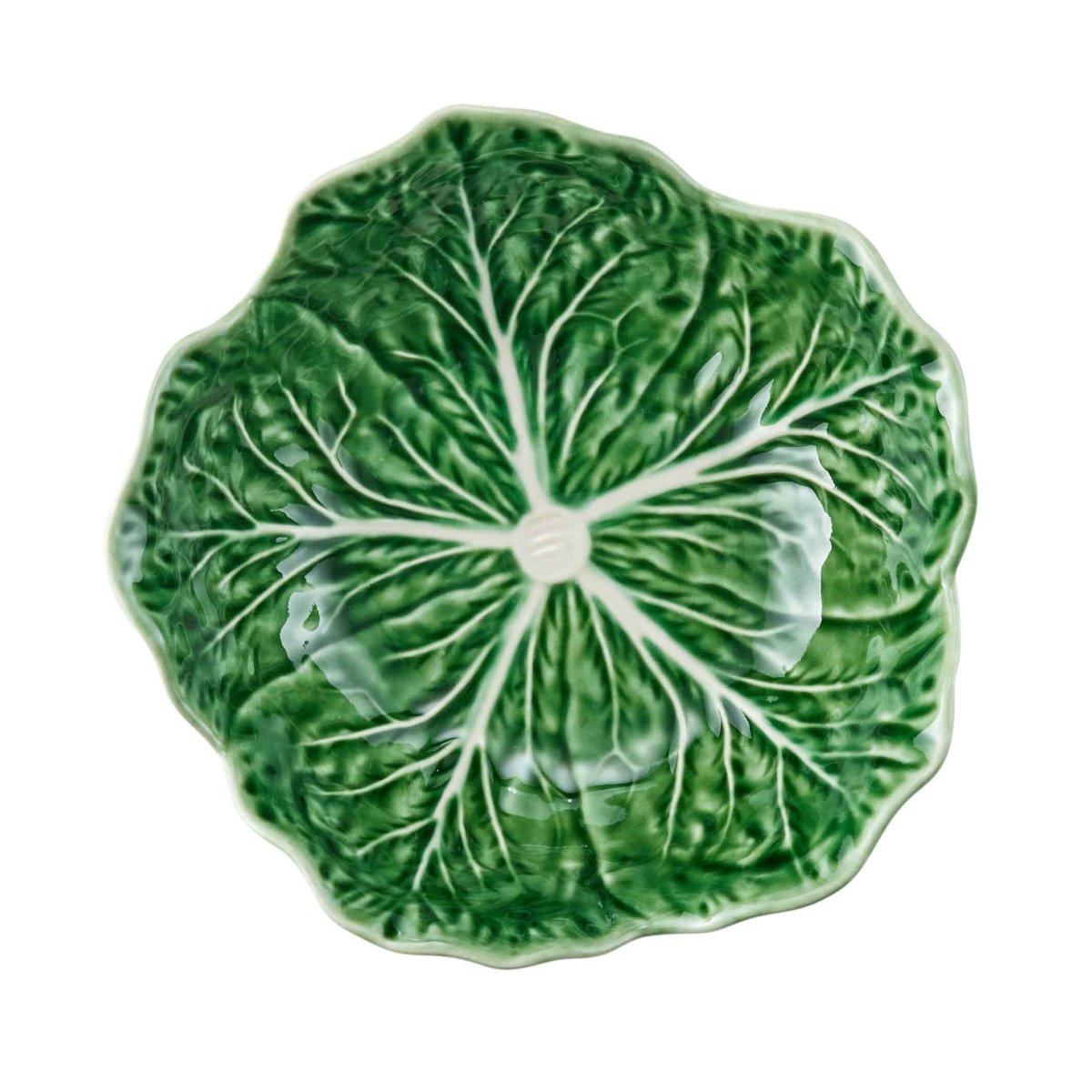 Bordallo Pinheiro Cabbage Bowl Green 17cm