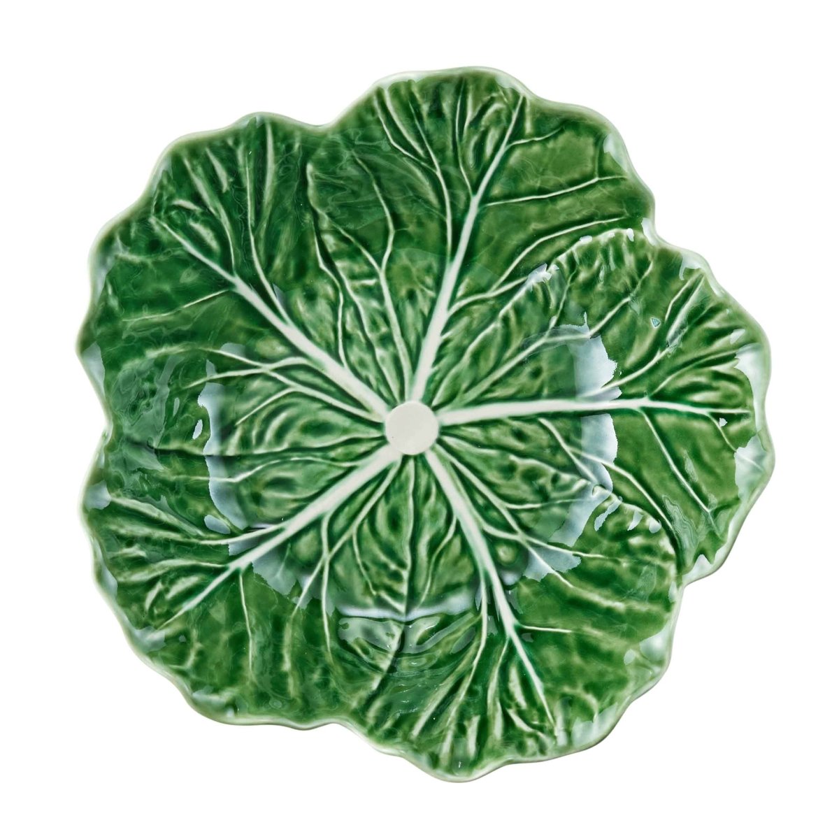 Bordallo Pinheiro Cabbage Bowl Green 22.5cm
