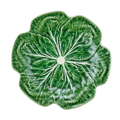 Bordallo Pinheiro Cabbage Round Plate Green 26.5cm