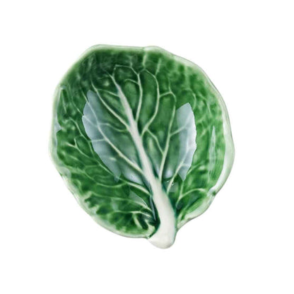 Bordallo Pinheiro Cabbage Salt Bowl Green 9cm
