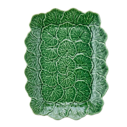 Bordallo Pinheiro Geranium Platter 39cm