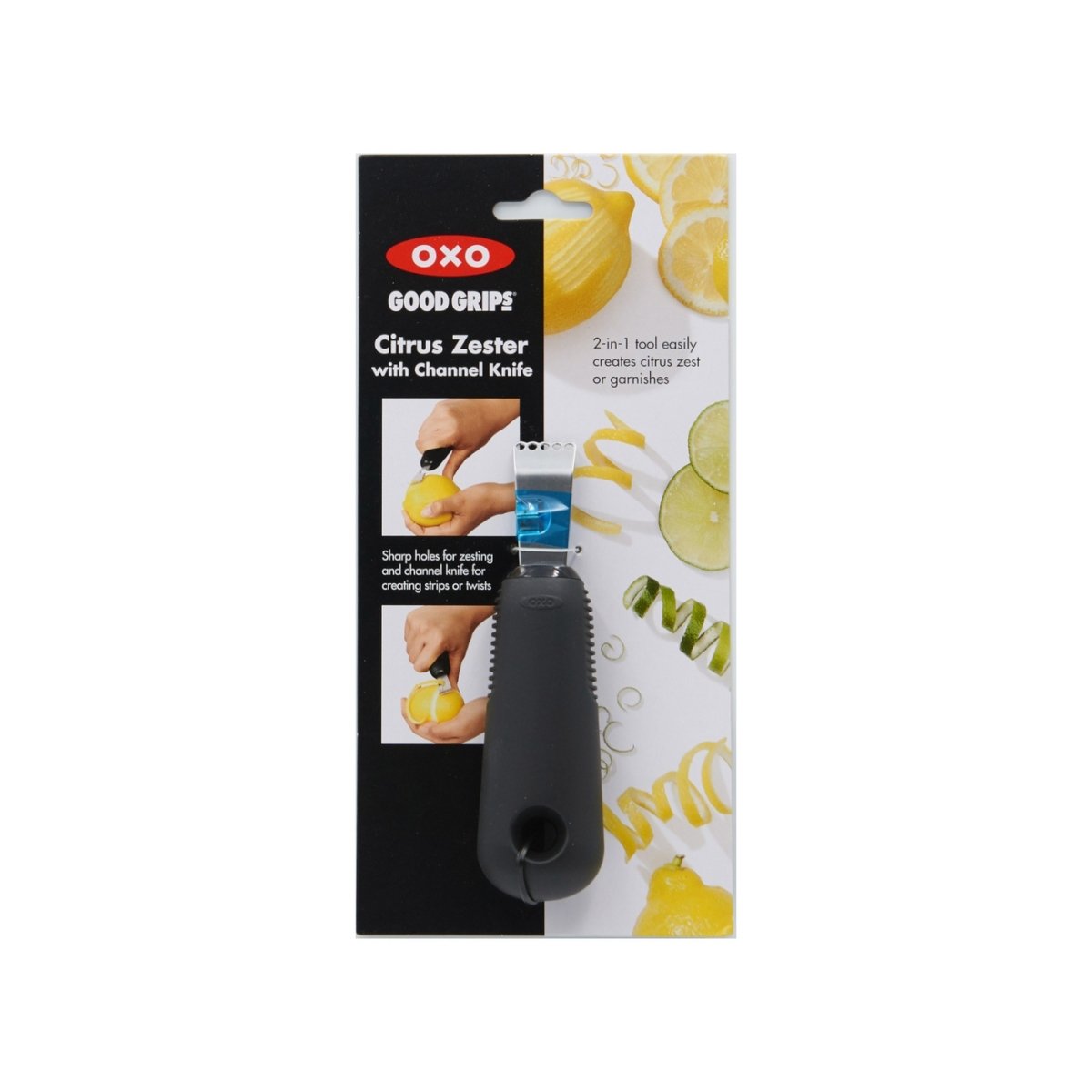 OXO Good Grips Citrus Zester With Channel Knife