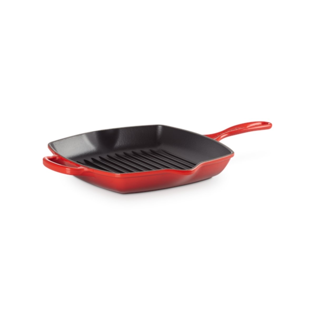 Le Creuset Signature Cast Iron Square Grillit Cerise 26cm