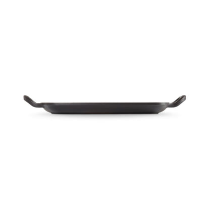 Le Creuset Signature Rectangle Grill Satin Black 30x26cm