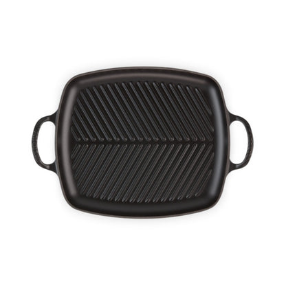 Le Creuset Signature Rectangle Grill Satin Black 30x26cm
