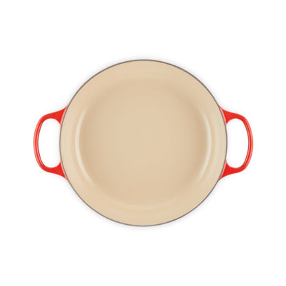 Le Creuset Signature Shallow Casserole Cerise 30cm (3.5L)