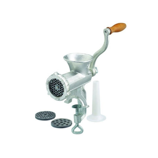 Davis & Waddell Cast Iron Meat Mincer with 3 Blades No.8