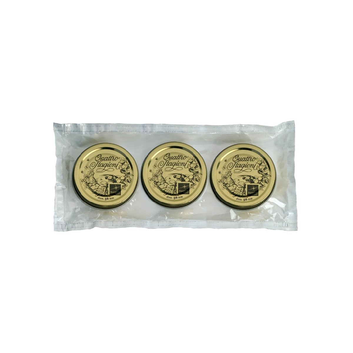 Bormioli Rocco Quattro Preserving Caps Set of 2 (56mm)