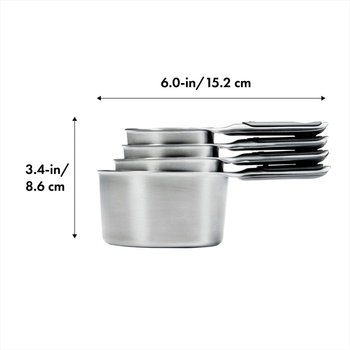 OXO Good Grips Stainless Steel Measuring Cups Set of 4